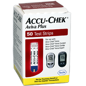 ACCU-CHEK Aviva Plus 50 Mail Order Test Strips