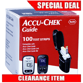 ACCU-CHEK Guide 100 Test Strips [CLEARANCE PRICING]