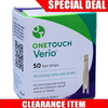 OneTouch Verio 50 Test Strips CLEARANCE