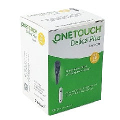 OneTouch Delica 100ct Fine 30g Sterile Lancets