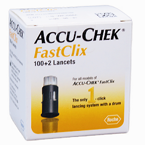 ACCU-CHEK FastClix 100+2 Sterile Lancets