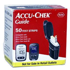 ACCU-CHEK Guide 50 Test Strips Not For Retail Sale