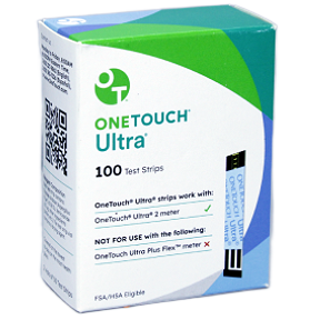 OneTouch Ultra Blue 100 Test Strips