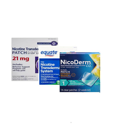 56 Nicotine Patches Step 1 (21mg each) [Clearance Pricing]