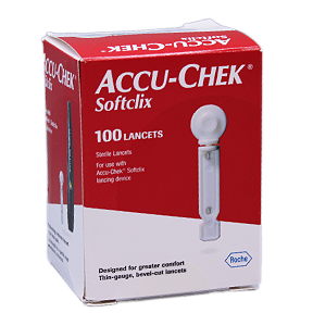 ACCU-CHEK Softclix 100 Sterile Lancets
