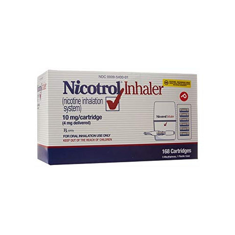 Nicotrol Inhaler - 168 Cartridges