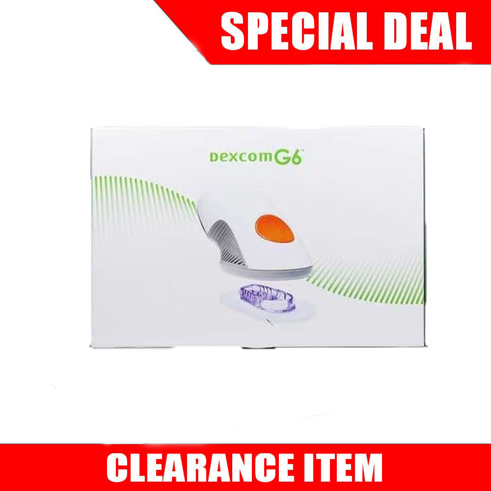 Dexcom G6 Sensors 3- pack CLEARANCE Expiration 02/2026