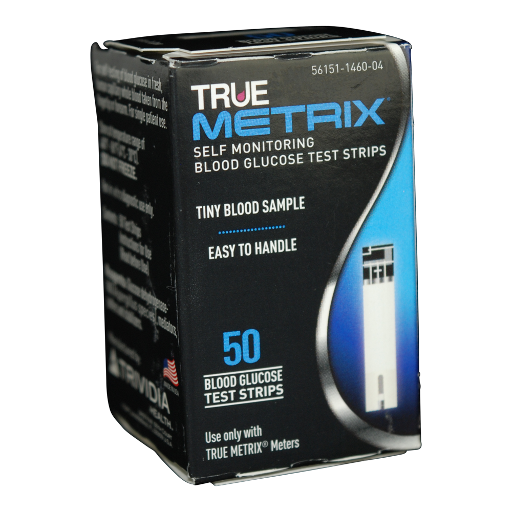 TRUE METRIX 50 Test Strips **Box Style May Vary**